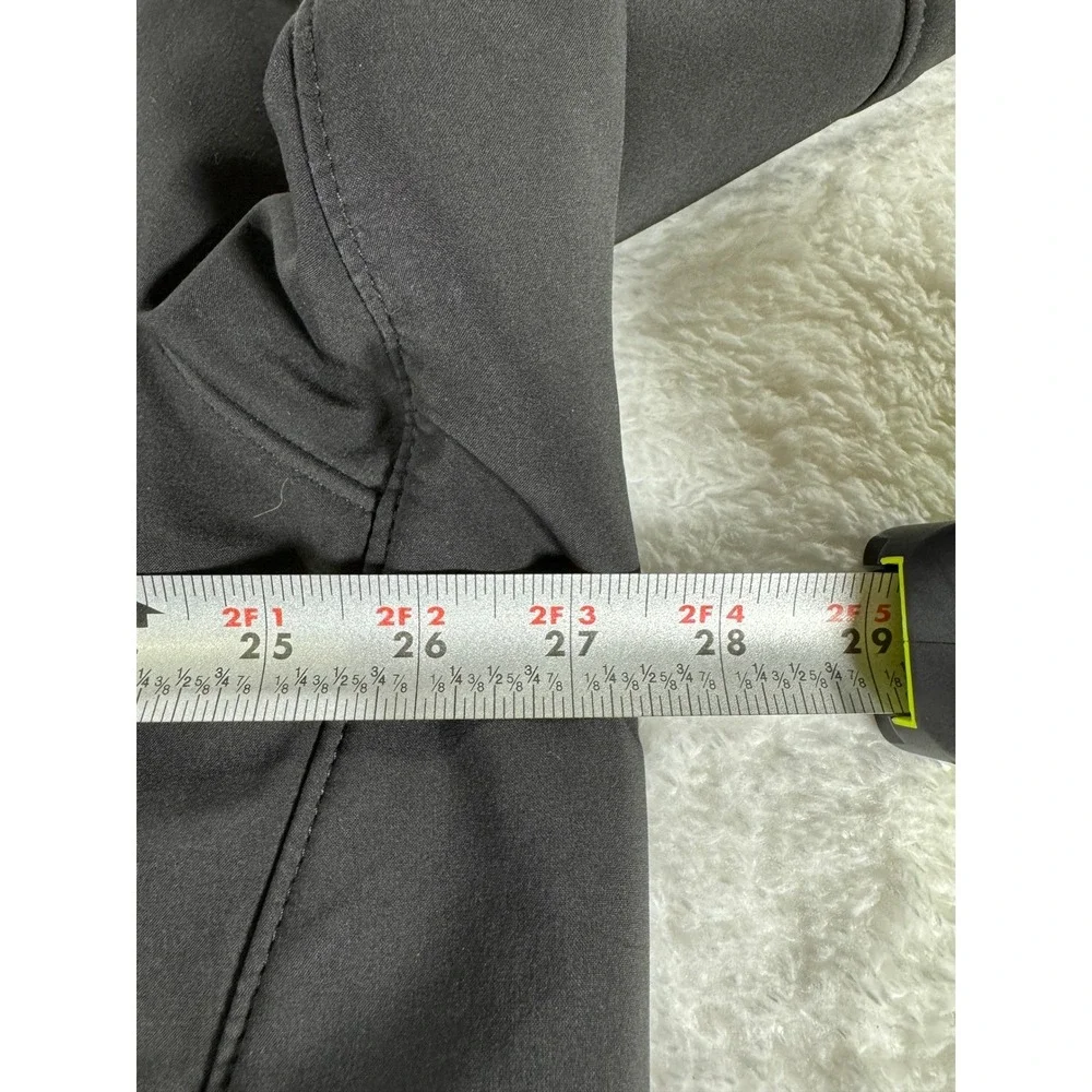The North Face Men's Windbreaker Mid Weight Black‎ Full Zip Jacket Shell XXL 2XL